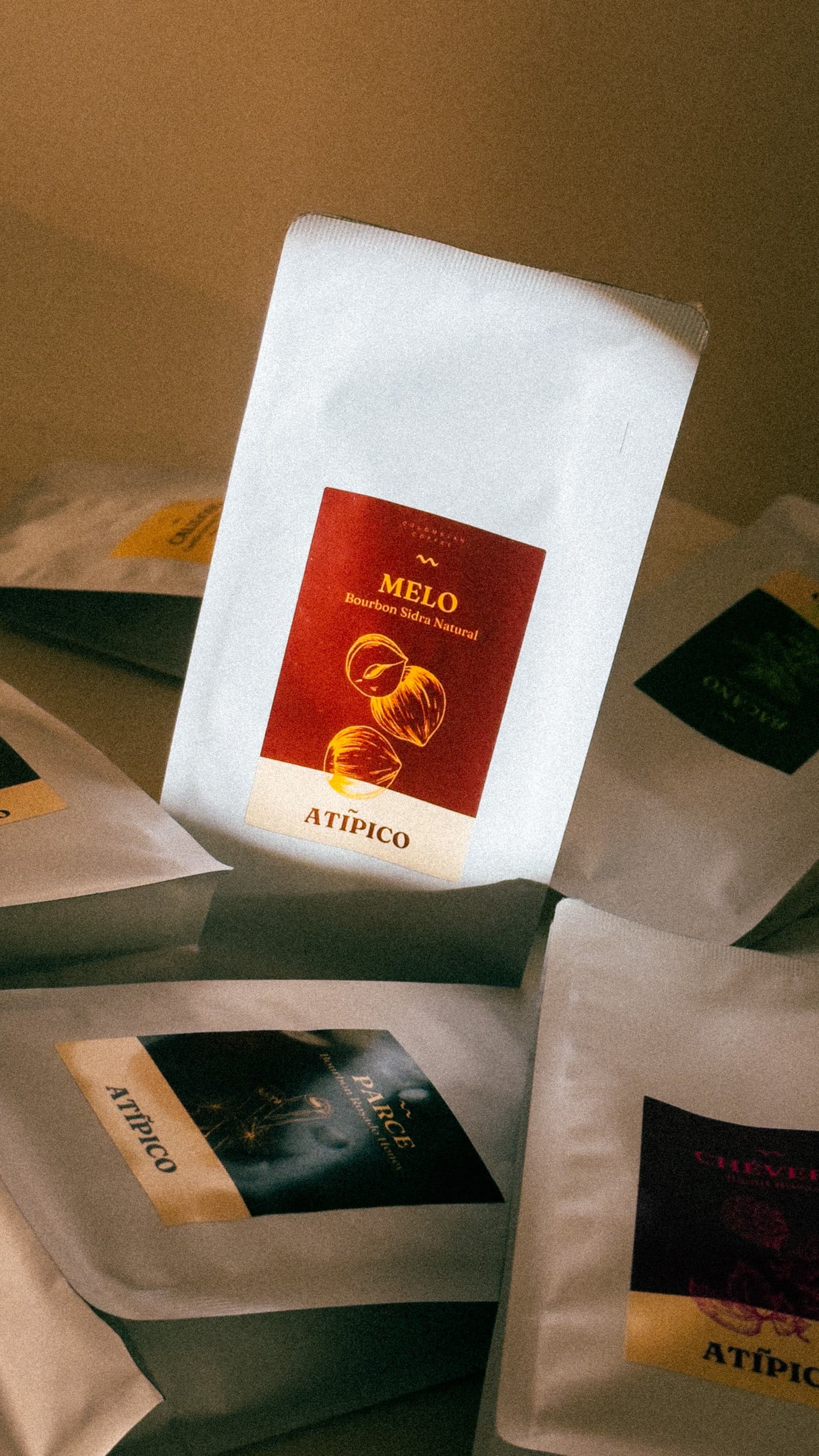 Pack degustación de 7 cafés - Café de Colombia Edición Atípica Total