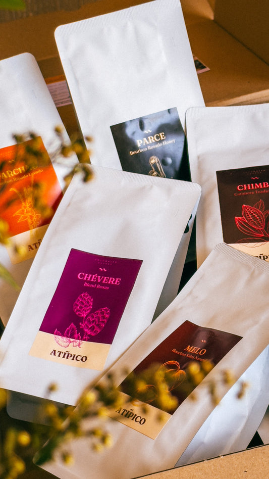 Pack degustación de 7 cafés - Café de Colombia Edición Atípica Total